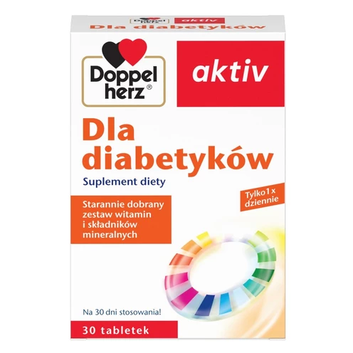 Doppelherz aktiv Dla diabetyków Widok z przodu