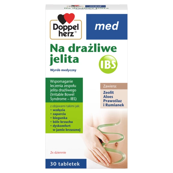 Doppelherz med Doppelherz med Na drażliwe jelita Widok z przodu