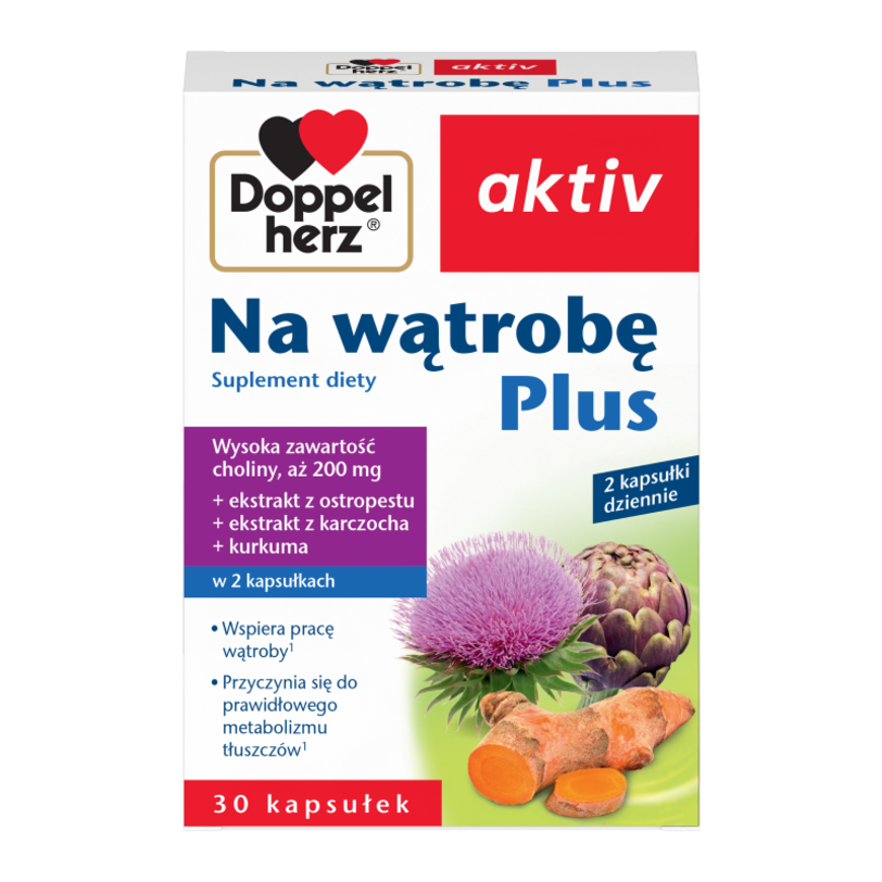 Doppelherz® aktiv Na wątrobę Plus