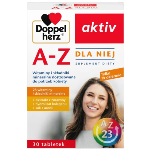 Doppelherz aktiv A-Z Dla Niej Widok z przodu