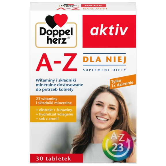 Doppelherz aktiv A-Z Dla Niej Widok z przodu