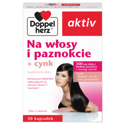 Na włosy i paznokcie + cynk 