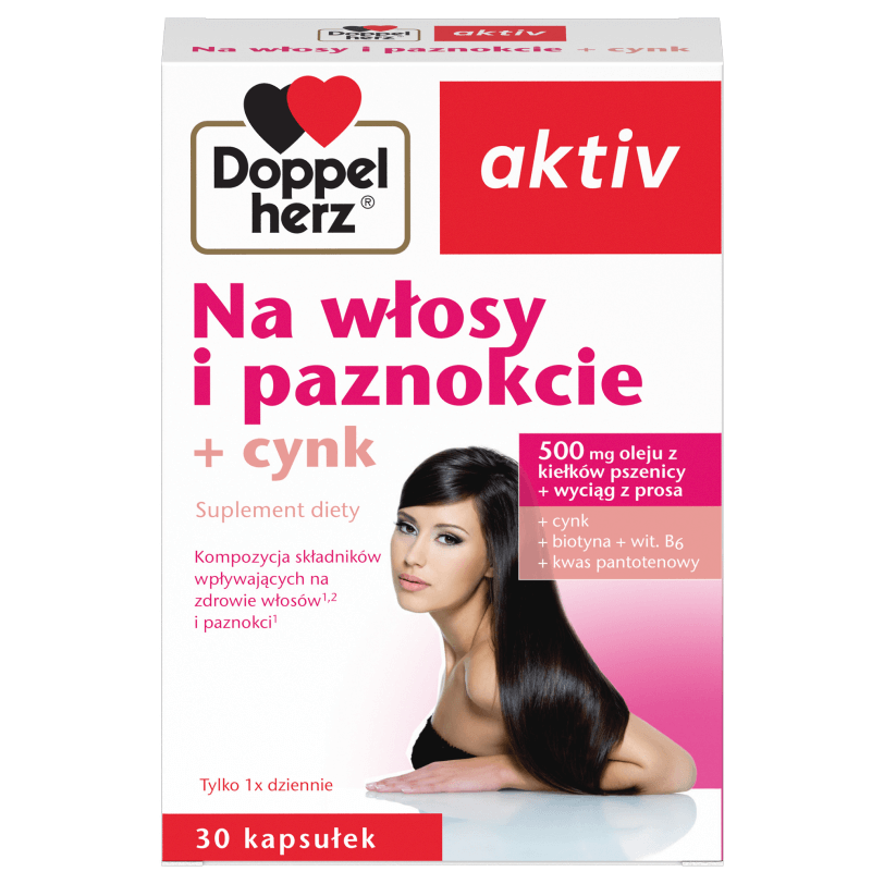 Na włosy i paznokcie + cynk 