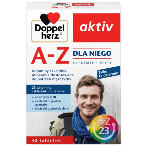 Doppelherz aktiv A-Z Dla Niego Widok z przodu