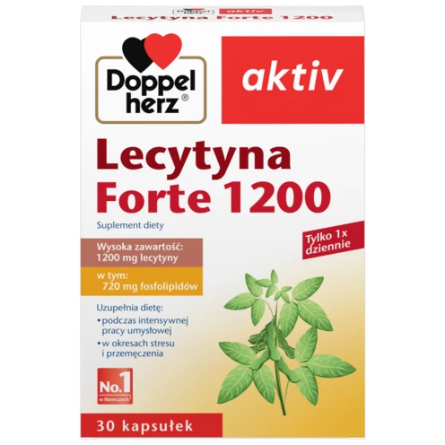 Doppelherz aktiv Lecytyna Forte 1200 Widok z przodu