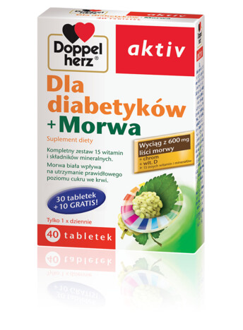 Doppelherz aktiv Dla diabetyków + Morwa