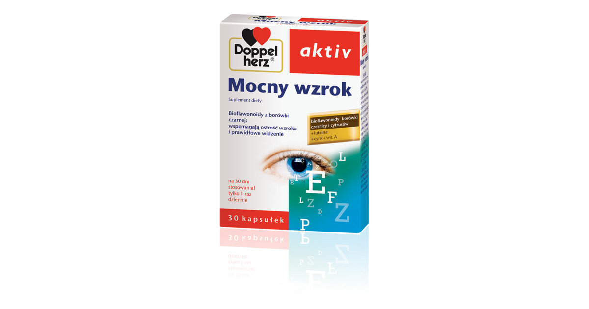 Doppelherz Aktiv Mocny Wzrok Suplement Diety Doppelherz