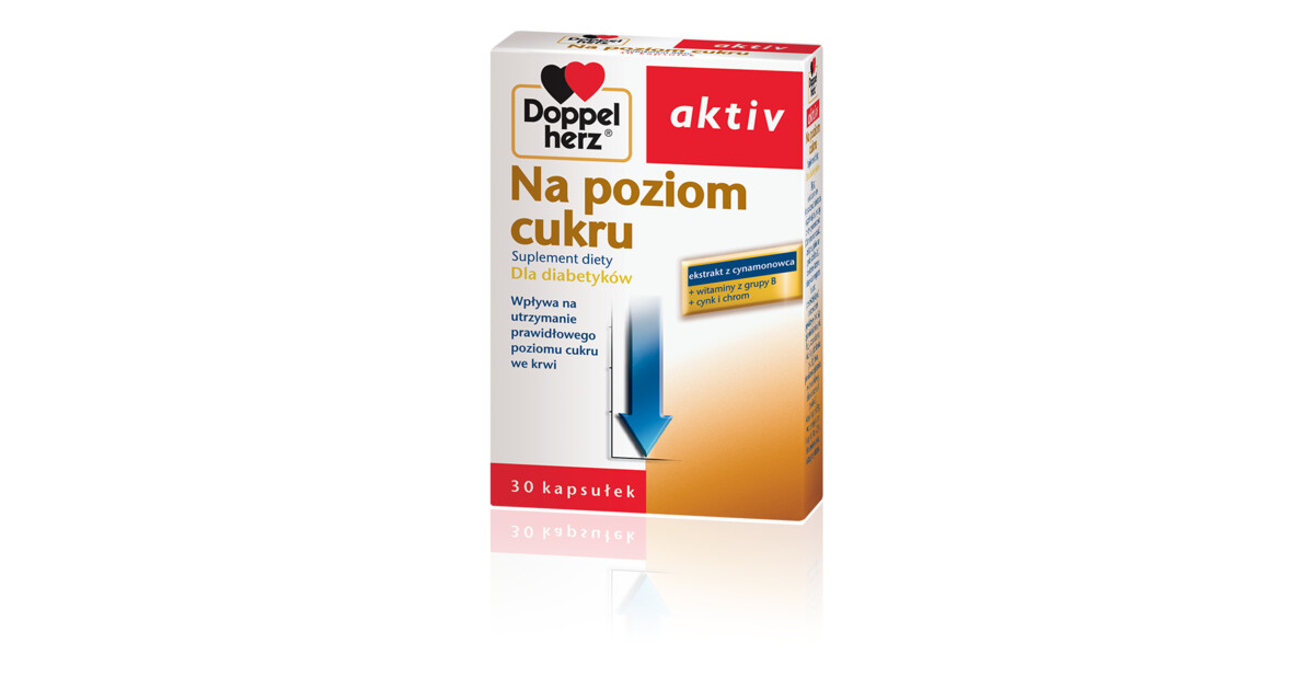 Doppelherz Aktiv Na Poziom Cukru Suplement Diety Doppelherz
