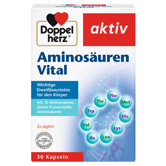 Doppelherz® aktiv Aminokwasy 12, 30 kapsułek