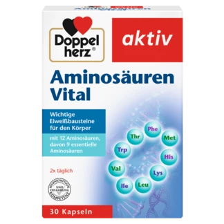 Doppelherz aktiv Aminokwasy 12 Widok z przodu