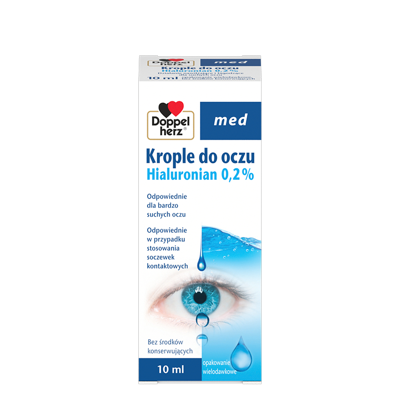 Krople do oczu Hialuronian 0,2%