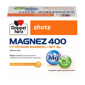 Doppelherz shots MAGNEZ 400 Widok z przodu
