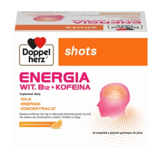 Doppelherz shots ENERGIA  Widok z przodu
