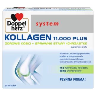Doppelherz system KOLLAGEN 11.000 PLUS Widok z przodu