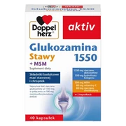 Doppelherz aktiv Glukozamina 1550 Stawy + MSM Widok z przodu