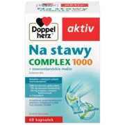 Doppelherz aktiv Na stawy COMPLEX 1000 + nowozelandzkie małże Widok z przodu