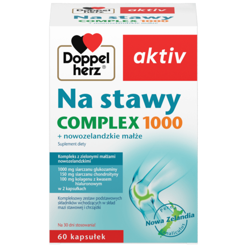 Na stawy COMPLEX 1000 + nowozelandzkie małże