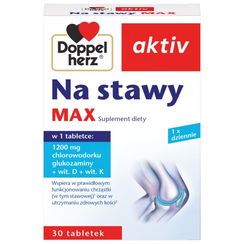 Doppelherz aktiv Na stawy MAX  Widok z przodu