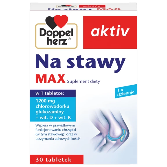 Doppelherz aktiv Na stawy MAX  Widok z przodu