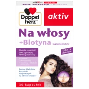 Doppelherz aktiv Na włosy + Biotyna Widok z przodu